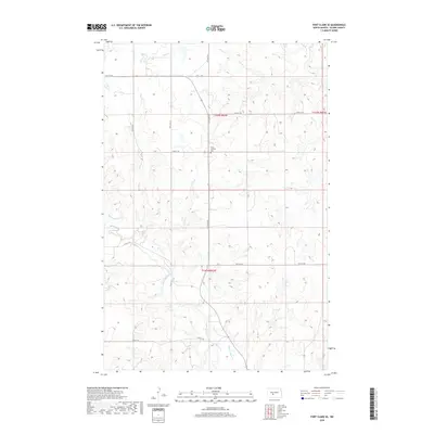 2018 Map of Fort Clark SE, 2018 Print