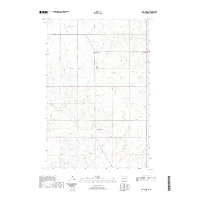 2020 Map of Fort Clark SE, 2020 Print