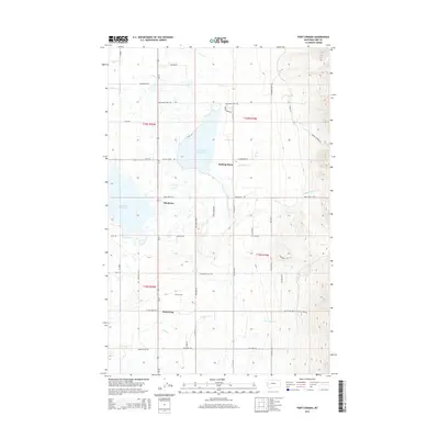 2014 Map of Fort Connah, 2014 Print