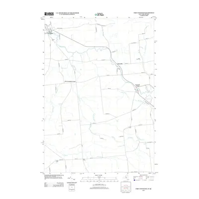 2013 Map of Fort Covington, 2013 Print