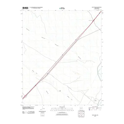 2010 Map of Fort Craig, 2010 Print
