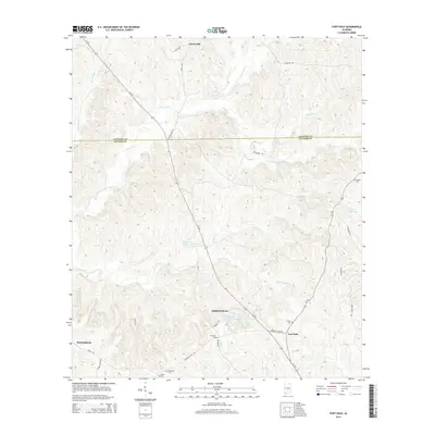 2014 Map of Fort Dale, 2014 Print