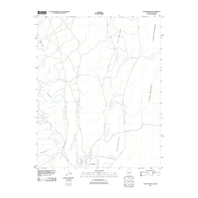 2010 Map of Fort Defiance, 2010 Print