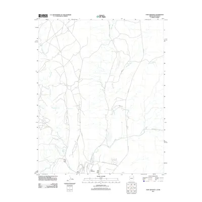 2011 Map of Fort Defiance, 2011 Print