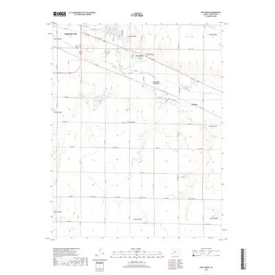 2018 Map of Fort Dodge, 2018 Print
