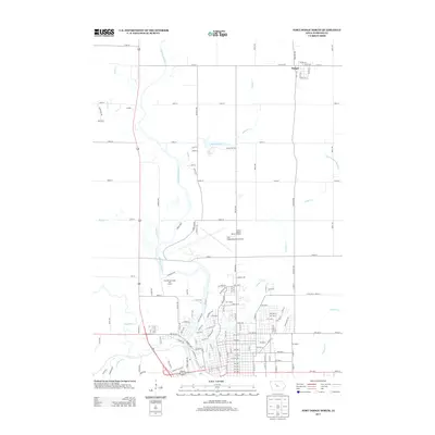 2013 Map of Fort Dodge North, 2013 Print