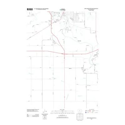 2013 Map of Fort Dodge South, 2013 Print
