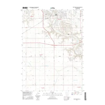 2015 Map of Fort Dodge South, 2015 Print