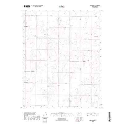 2018 Map of Fort Dodge SW, 2018 Print