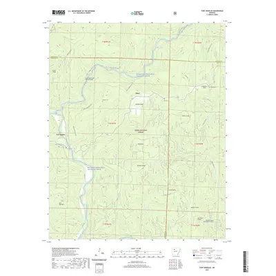 2020 Map of Fort Douglas, 2020 Print