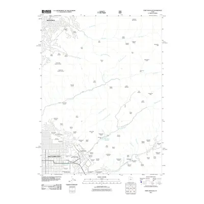2011 Map of Fort Douglas, 2011 Print