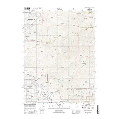 2014 Map of Fort Douglas, 2014 Print