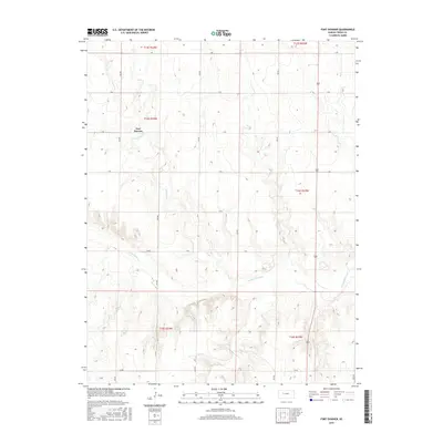 2015 Map of Fort Downer, 2015 Print