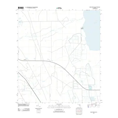 2012 Map of Fort Drum NE, 2012 Print