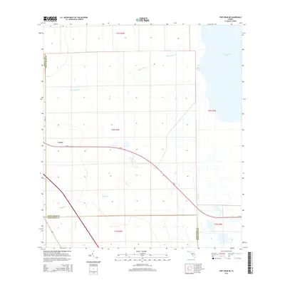 2015 Map of Fort Drum NE, 2015 Print