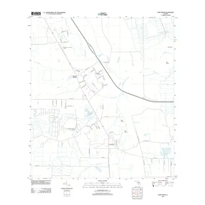 2012 Map of Fort Drum, 2012 Print