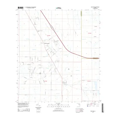 2015 Map of Fort Drum, 2015 Print