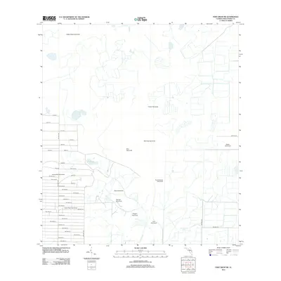 2012 Map of Fort Drum SW, 2012 Print