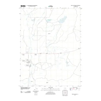 2011 Map of Fort Duchesne, 2011 Print