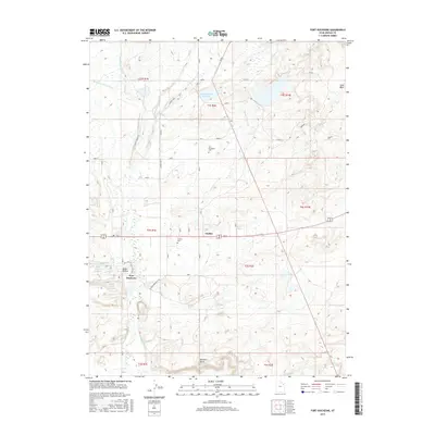 2017 Map of Fort Duchesne, 2017 Print