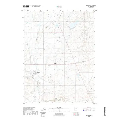2020 Map of Fort Duchesne, 2020 Print