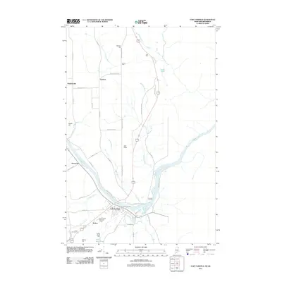 2011 Map of Fort Fairfield, 2011 Print