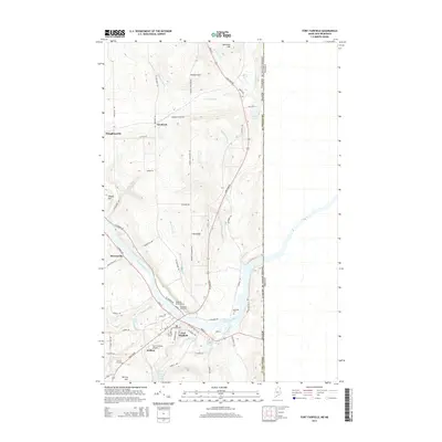 2014 Map of Fort Fairfield, 2014 Print