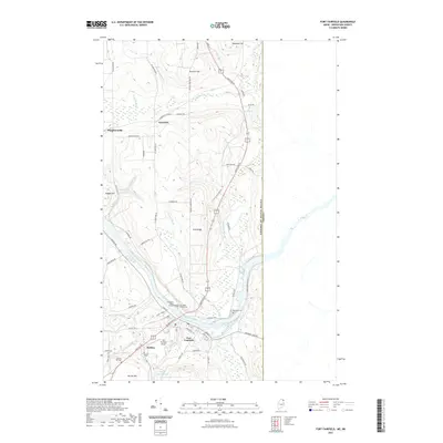 2021 Map of Fort Fairfield, 2021 Print