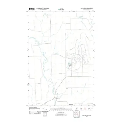 2011 Map of Fort Fairfield NW, 2011 Print