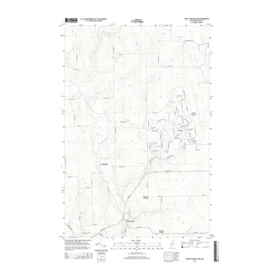 2014 Map of Fort Fairfield NW, 2014 Print