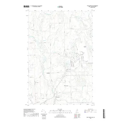 2018 Map of Fort Fairfield NW, 2018 Print