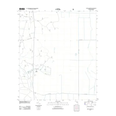 2012 Map of Fort Gadsden, 2012 Print