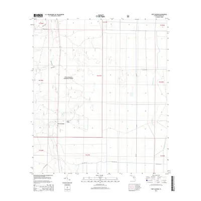 2015 Map of Fort Gadsden, 2015 Print