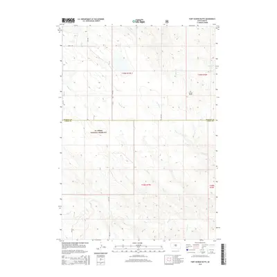 2015 Map of Fort George Butte, 2015 Print