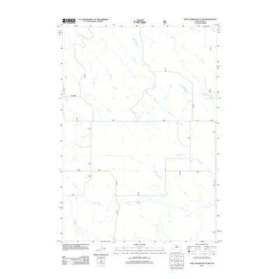 2012 Map of Fort George Butte NW, 2012 Print