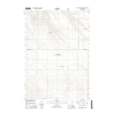 2015 Map of Fort George Butte NW, 2015 Print