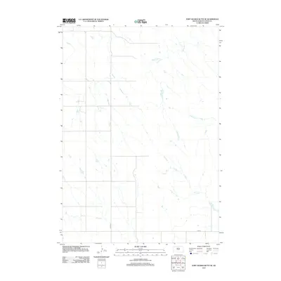 2012 Map of Fort George Butte SE, 2012 Print