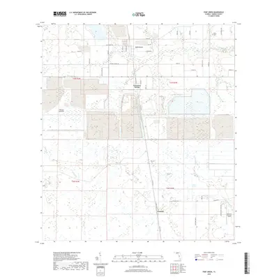 2018 Map of Fort Green, 2018 Print