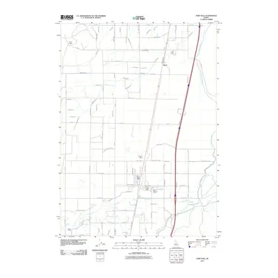 2010 Map of Fort Hall, 2010 Print