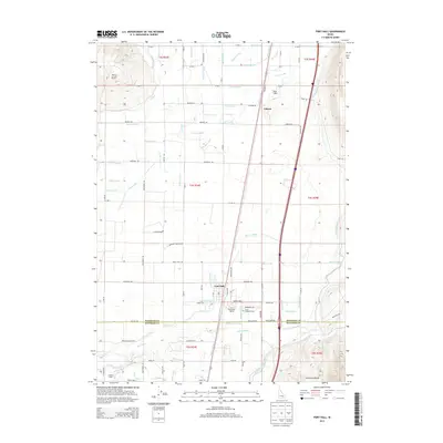 2013 Map of Fort Hall, 2013 Print