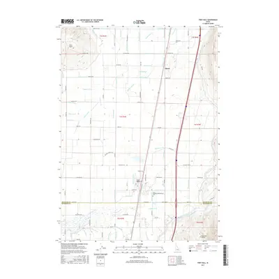 2017 Map of Fort Hall, 2017 Print