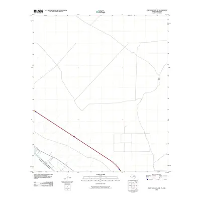 2010 Map of Fort Hancock NW, 2010 Print