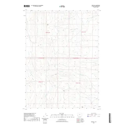 2018 Map of Fort Hill, 2018 Print