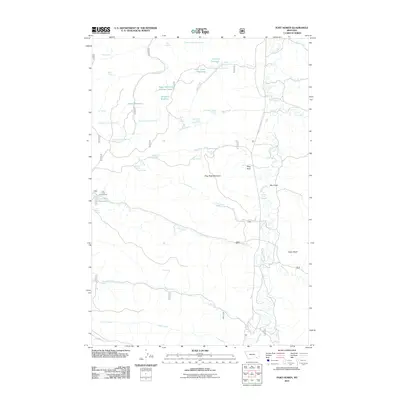 2011 Map of Fort Howes, 2011 Print