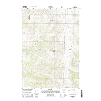 2017 Map of Fort Howes, 2017 Print