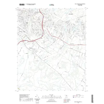 2020 Map of Fort Jackson South, 2020 Print