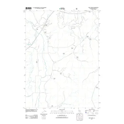 2012 Map of Fort Jones, 2012 Print