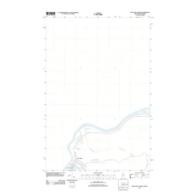 2011 Map of Fort Kent North, 2011 Print