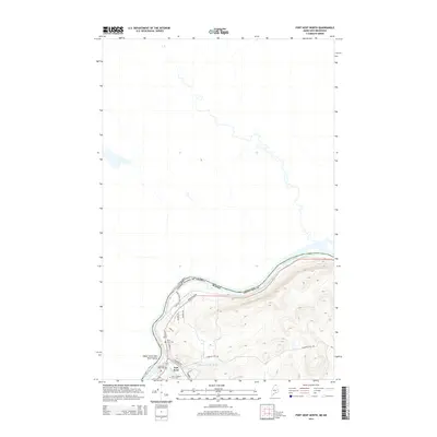 2014 Map of Fort Kent North, 2014 Print