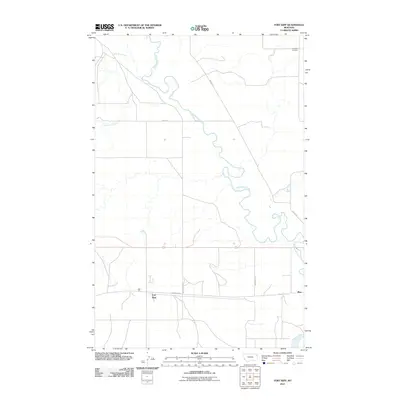 2011 Map of Fort Kipp, 2011 Print